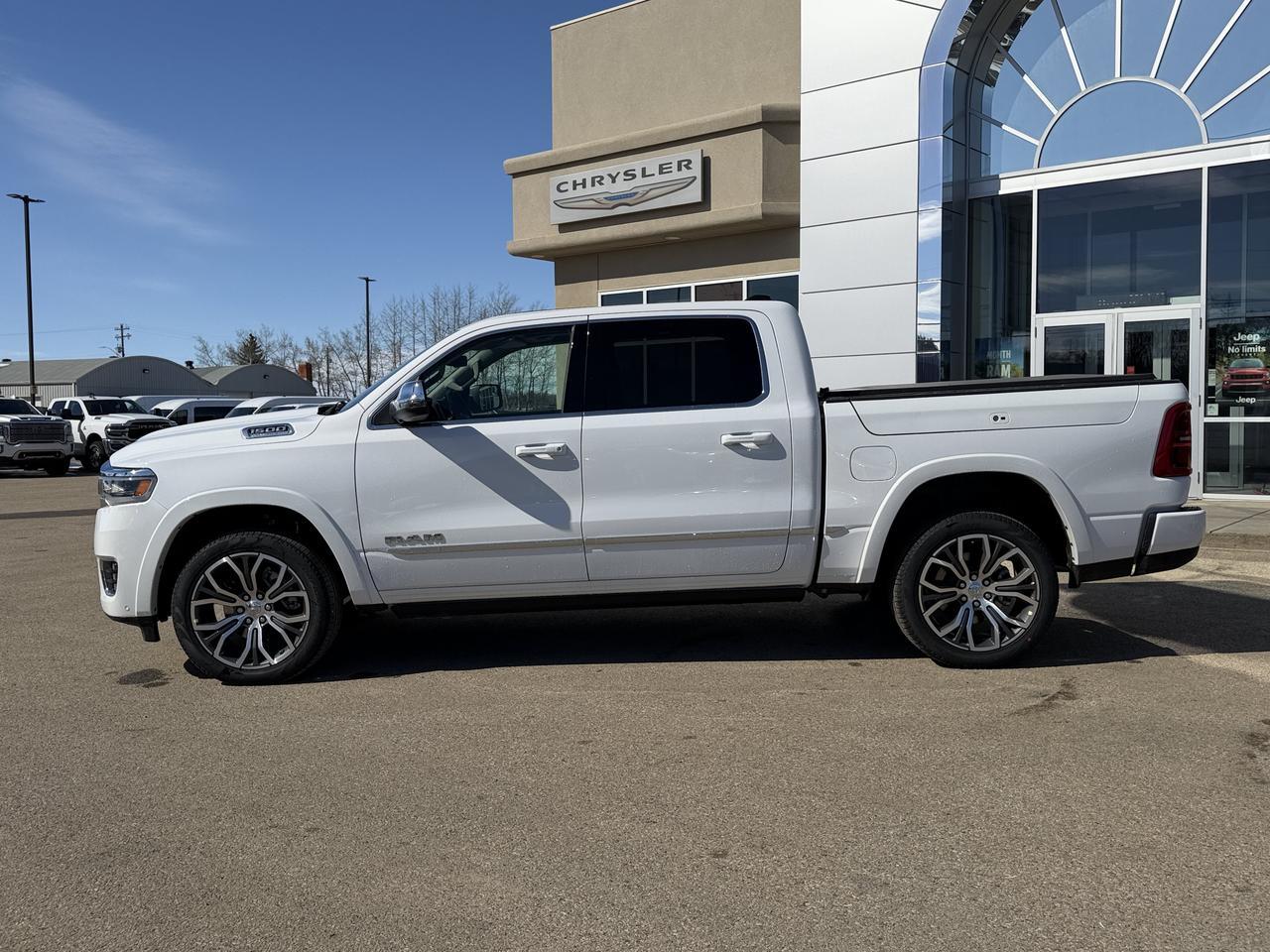 2026 Ram 1500 Tungsten Crew Cab 4x4 | 3L Hurricane | 22IN Wheels | Klipsch Audio | Massaging Leather | Sunroof Redwater AB