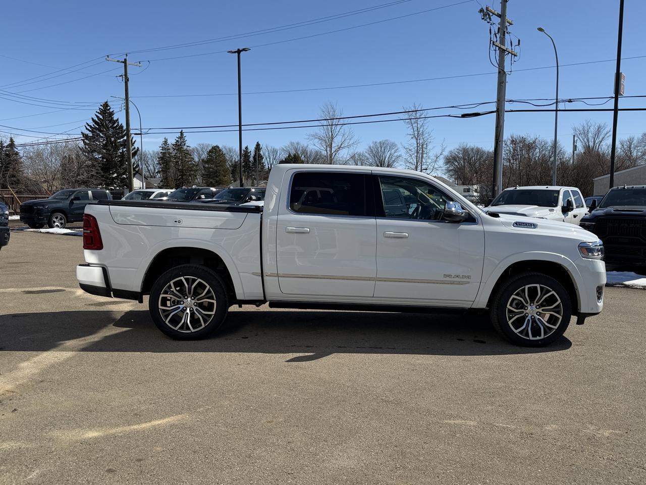2026 Ram 1500 Tungsten Crew Cab 4x4 | 3L Hurricane | 22IN Wheels | Klipsch Audio | Massaging Leather | Sunroof Redwater AB