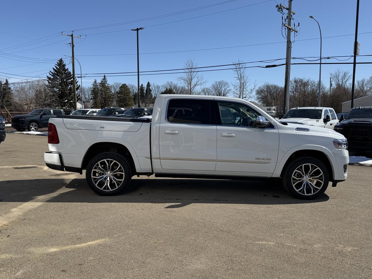2026 Ram 1500 Tungsten Crew Cab 4x4 | 3L Hurricane | 22IN Wheels | Klipsch Audio | Massaging Leather | Sunroof Redwater AB