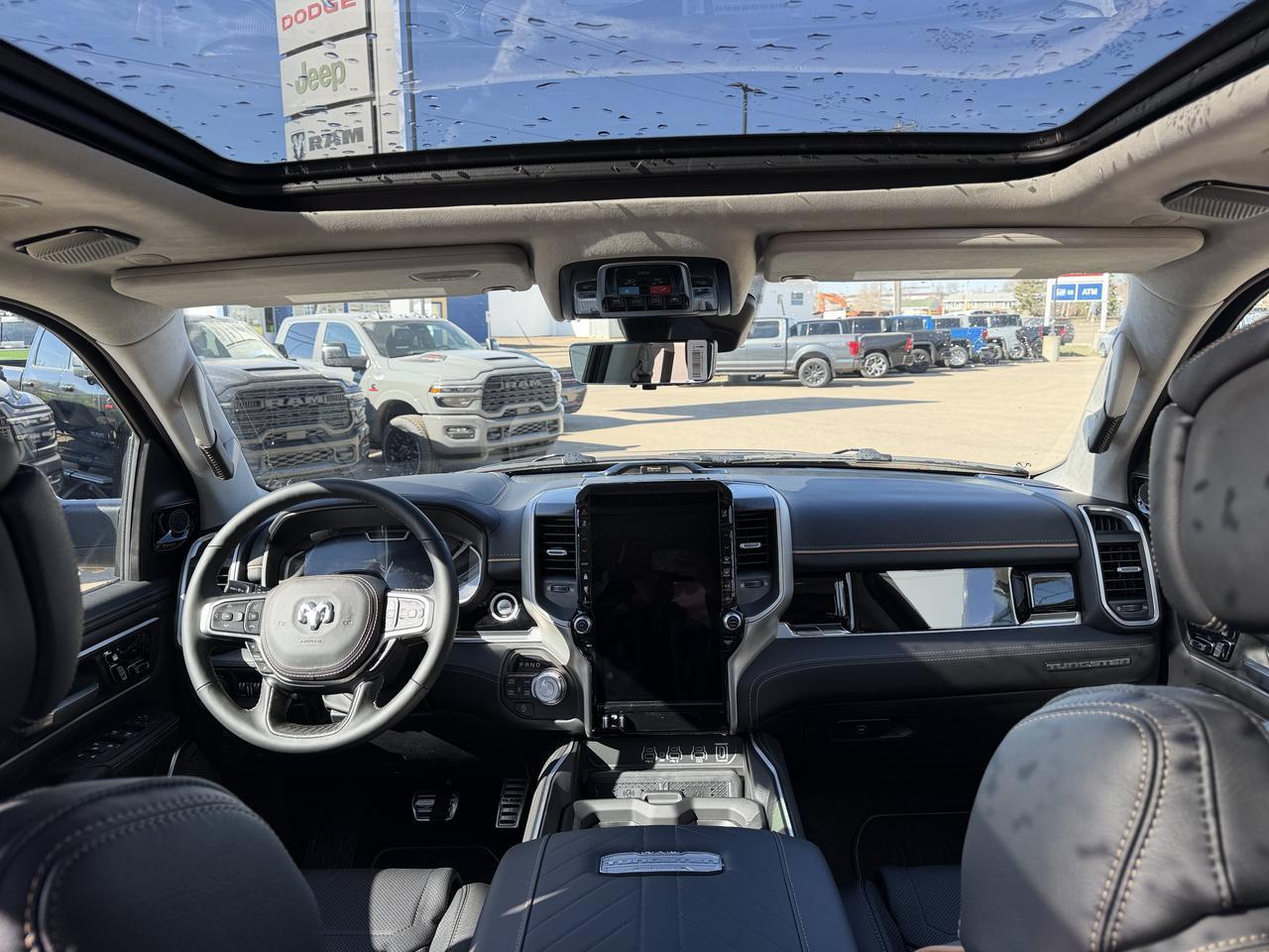 2026 Ram 1500 Tungsten Crew Cab 4x4 | 3L Hurricane | Massaging Leather | Dual Sunroof | Power Boards | 22IN Wheels Redwater AB