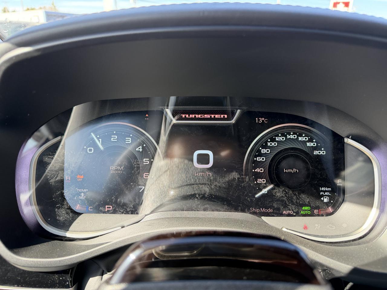 2026 Ram 1500 Tungsten Crew Cab 4x4 | 3L Hurricane | Massaging Leather | Dual Sunroof | Power Boards | 22IN Wheels Redwater AB