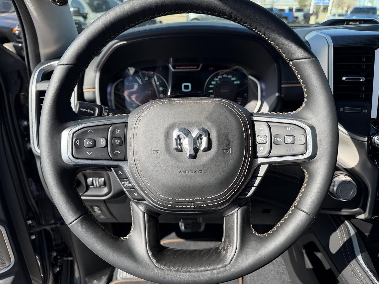 2026 Ram 1500 Tungsten Crew Cab 4x4 | 3L Hurricane | Massaging Leather | Dual Sunroof | Power Boards | 22IN Wheels Redwater AB
