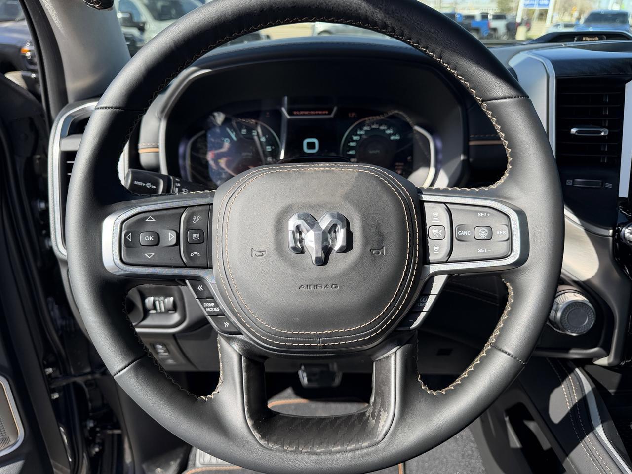 2026 Ram 1500 Tungsten Crew Cab 4x4 | 3L Hurricane | Massaging Leather | Dual Sunroof | Power Boards | 22IN Wheels Redwater AB