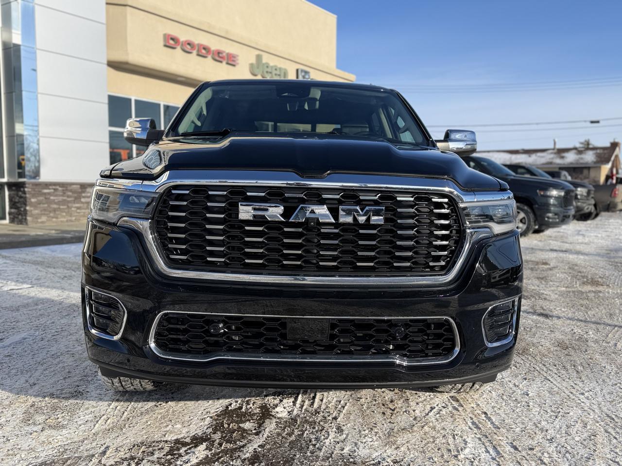 2026 Ram 1500 Tungsten Crew Cab 4x4 | 3L Hurricane | Premium Leather | Dual Pane Sunroof | NAV | 22IN Wheels Redwater AB