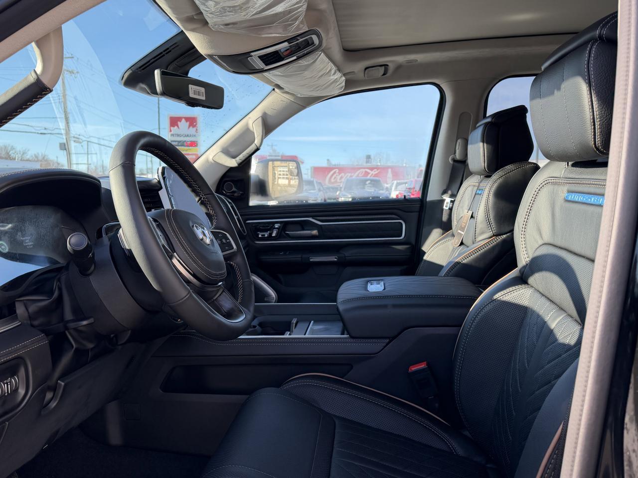 2026 Ram 1500 Tungsten Crew Cab 4x4 | 3L Hurricane | Premium Leather | Dual Pane Sunroof | NAV | 22IN Wheels Redwater AB