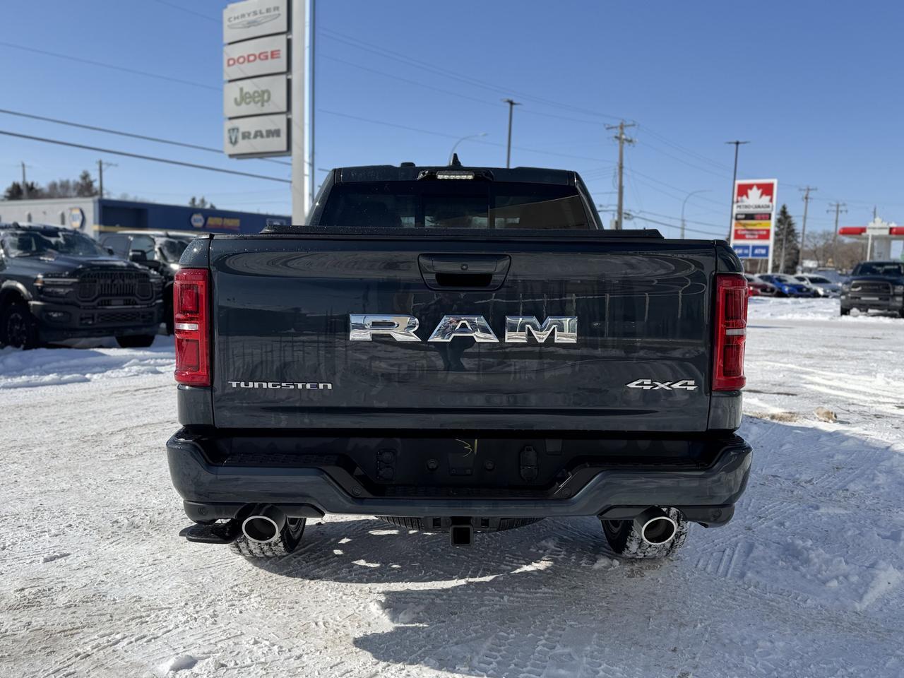 2026 Ram 1500 Tungsten Crew Cab 4x4 | 3L Twin Turbo | Massaging Leather | Klipsch Audio | 22IN Wheels | Sunroof Redwater AB