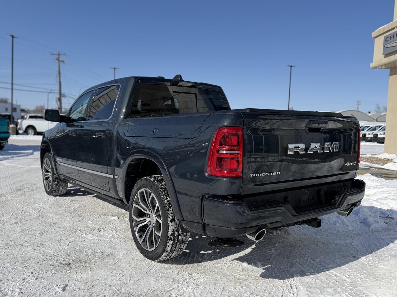 2026 Ram 1500 Tungsten Crew Cab 4x4 | 3L Twin Turbo | Massaging Leather | Klipsch Audio | 22IN Wheels | Sunroof Redwater AB