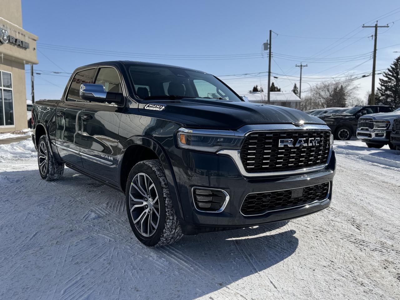 2026 Ram 1500 Tungsten Crew Cab 4x4 | 3L Twin Turbo | Massaging Leather | Klipsch Audio | 22IN Wheels | Sunroof Redwater AB