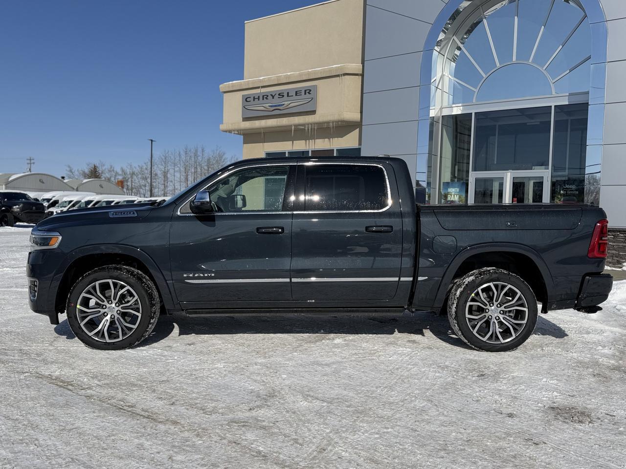 2026 Ram 1500 Tungsten Crew Cab 4x4 | 3L Twin Turbo | Massaging Leather | Klipsch Audio | 22IN Wheels | Sunroof Redwater AB