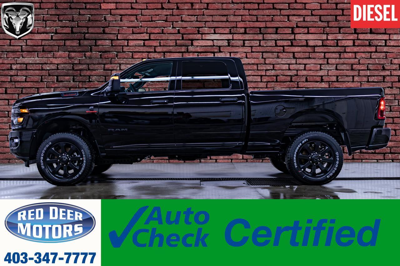 2026 Ram 2500 4x4 Crew Cab Big Horn Night Edition Diesel Nav Bcam