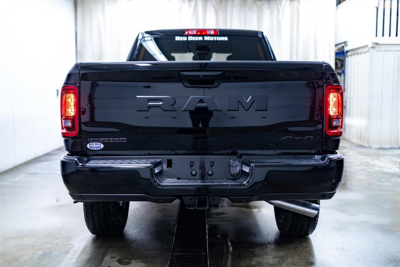 2026 Ram 2500 4x4 Crew Cab Big Horn Night Edition Diesel Nav Bcam Red Deer AB