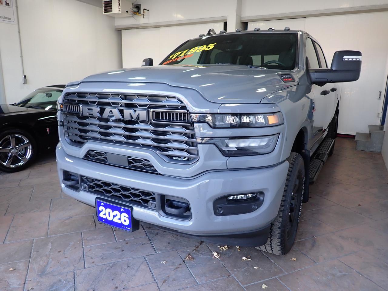 2026 Ram 2500 Big Horn 4X4 CREW CAB NAVI 6'4" BOX *DIESEL* Listowel ON