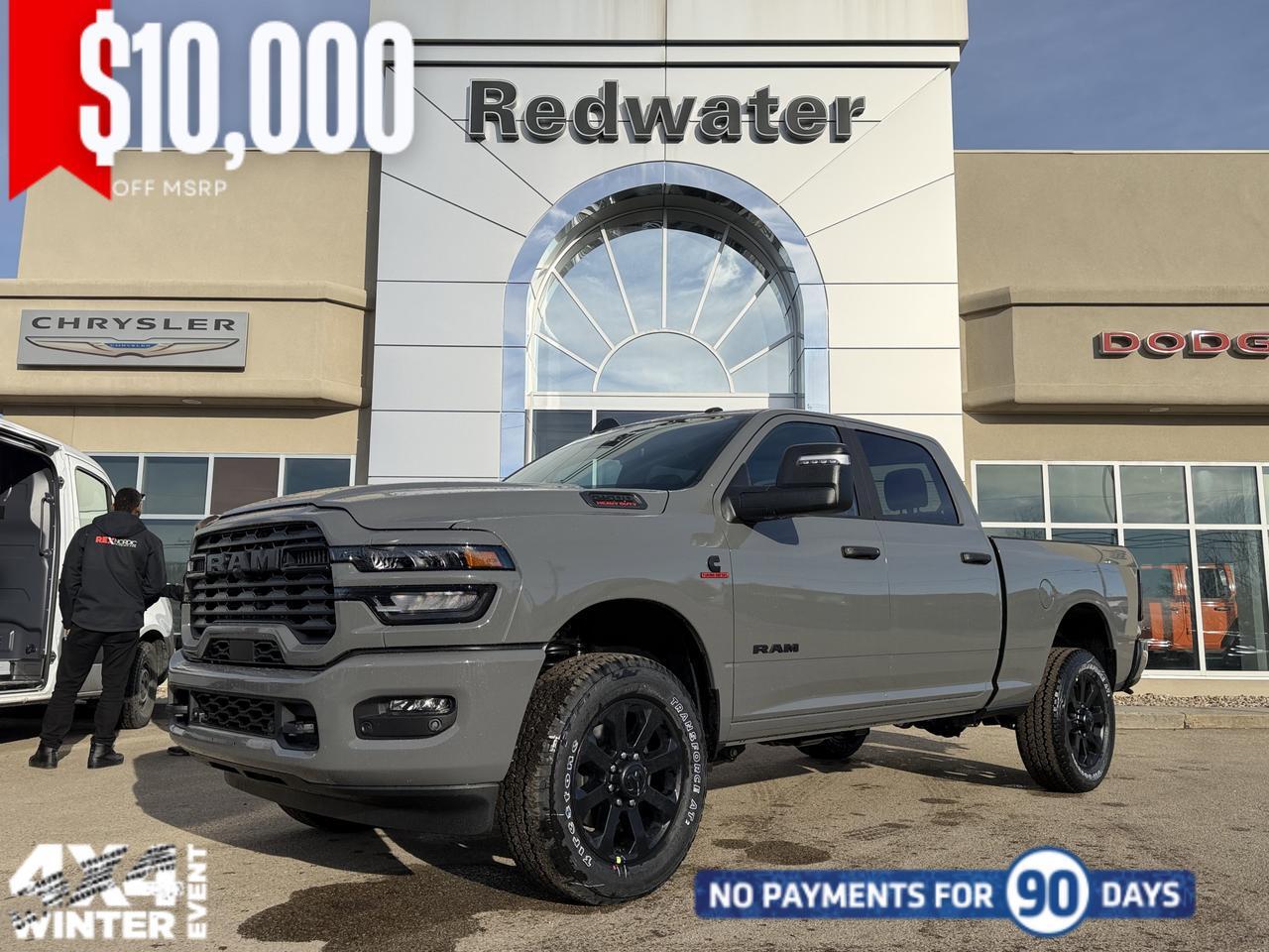 2026 Ram 2500 Big Horn Crew Cab 4x4 | Cummins Diesel | Heated Seats | Remote Start | Backup Camera | 5th Wheel Pre