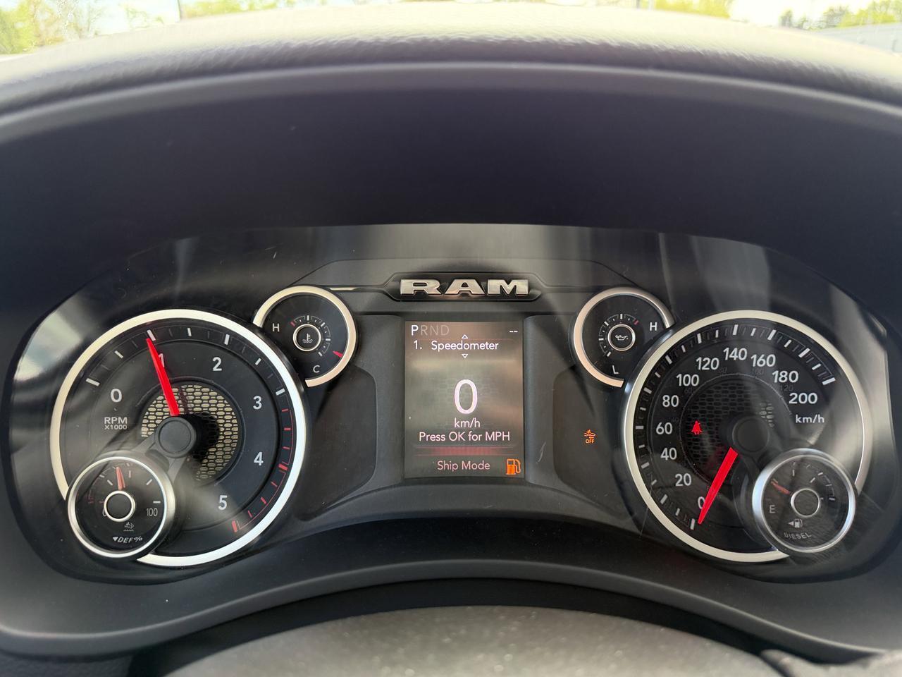 2026 Ram 2500 Big Horn Crew Cab 4x4 | Cummins Diesel | Night Edition | 12IN Touchscreen | NAV | Heated Seats Redwater AB