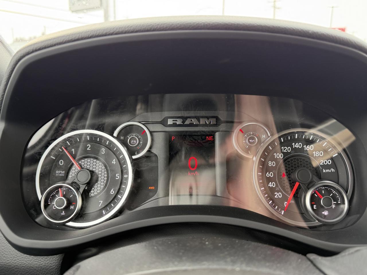 2026 Ram 2500 Big Horn Night Edition Crew Cab 4x4 | NAV | 12IN Display | 20IN Wheels | Remote Start | Molten Red Redwater AB