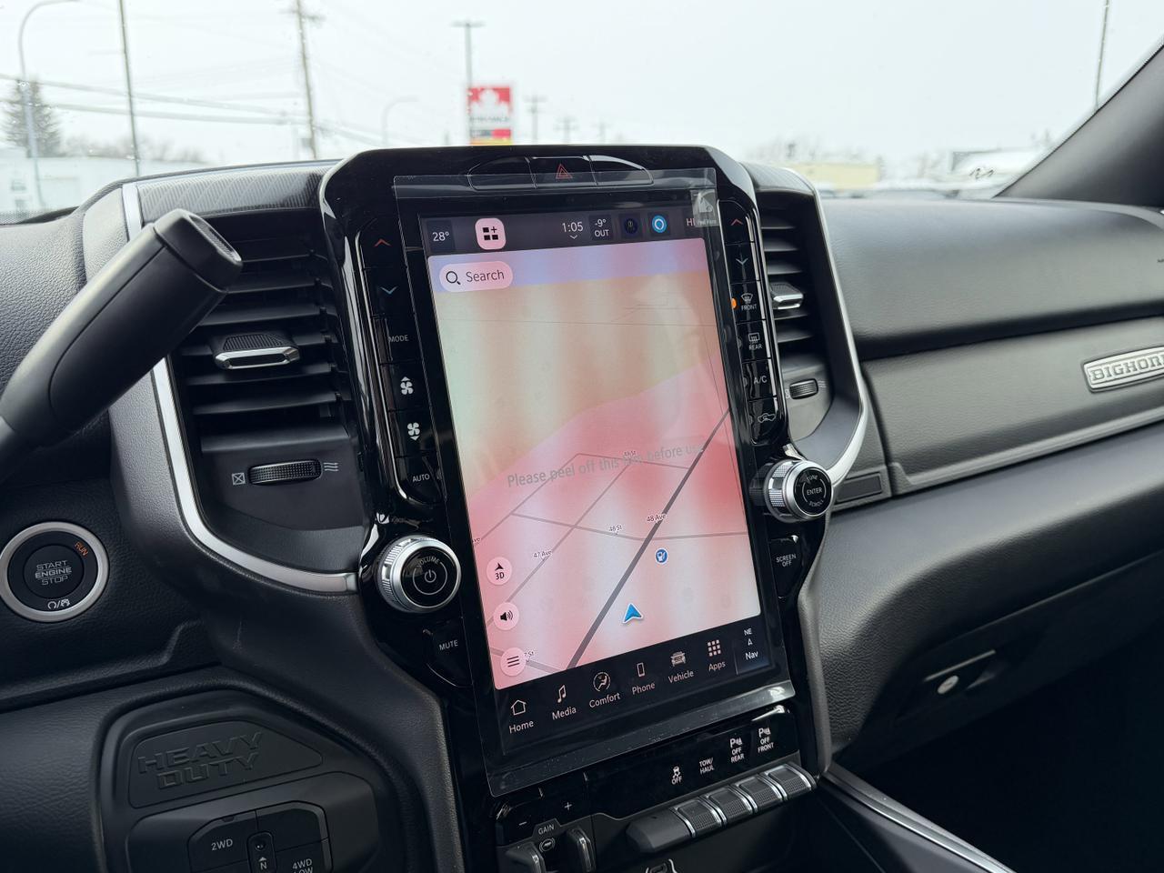 2026 Ram 2500 Big Horn Night Edition Crew Cab 4x4 | NAV | 12IN Display | 20IN Wheels | Remote Start | Molten Red Redwater AB