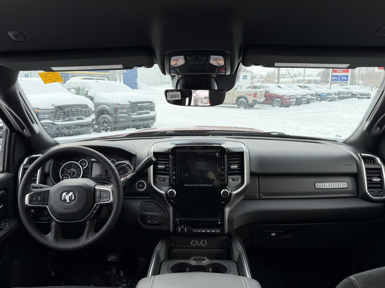 2026 Ram 2500 Big Horn Night Edition Crew Cab 4x4 | NAV | 12IN Display | 20IN Wheels | Remote Start | Molten Red Redwater AB