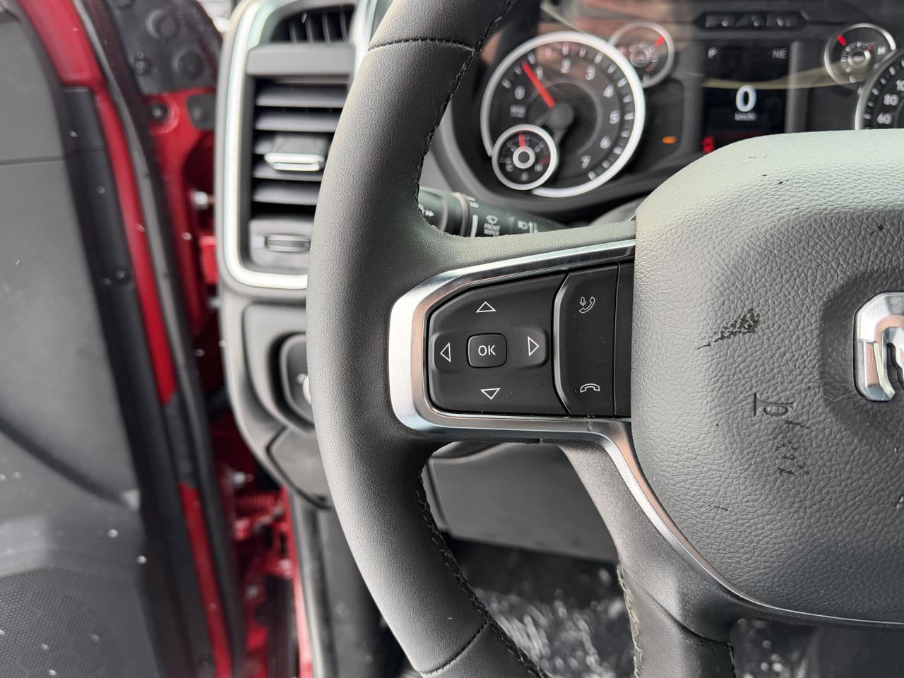 2026 Ram 2500 Big Horn Night Edition Crew Cab 4x4 | NAV | 12IN Display | 20IN Wheels | Remote Start | Molten Red Redwater AB