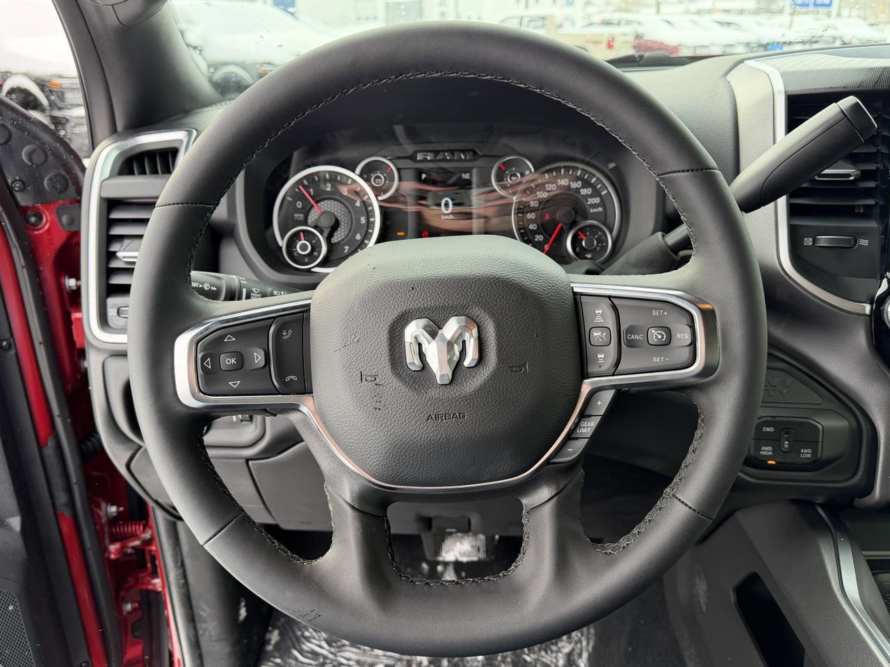 2026 Ram 2500 Big Horn Night Edition Crew Cab 4x4 | NAV | 12IN Display | 20IN Wheels | Remote Start | Molten Red Redwater AB