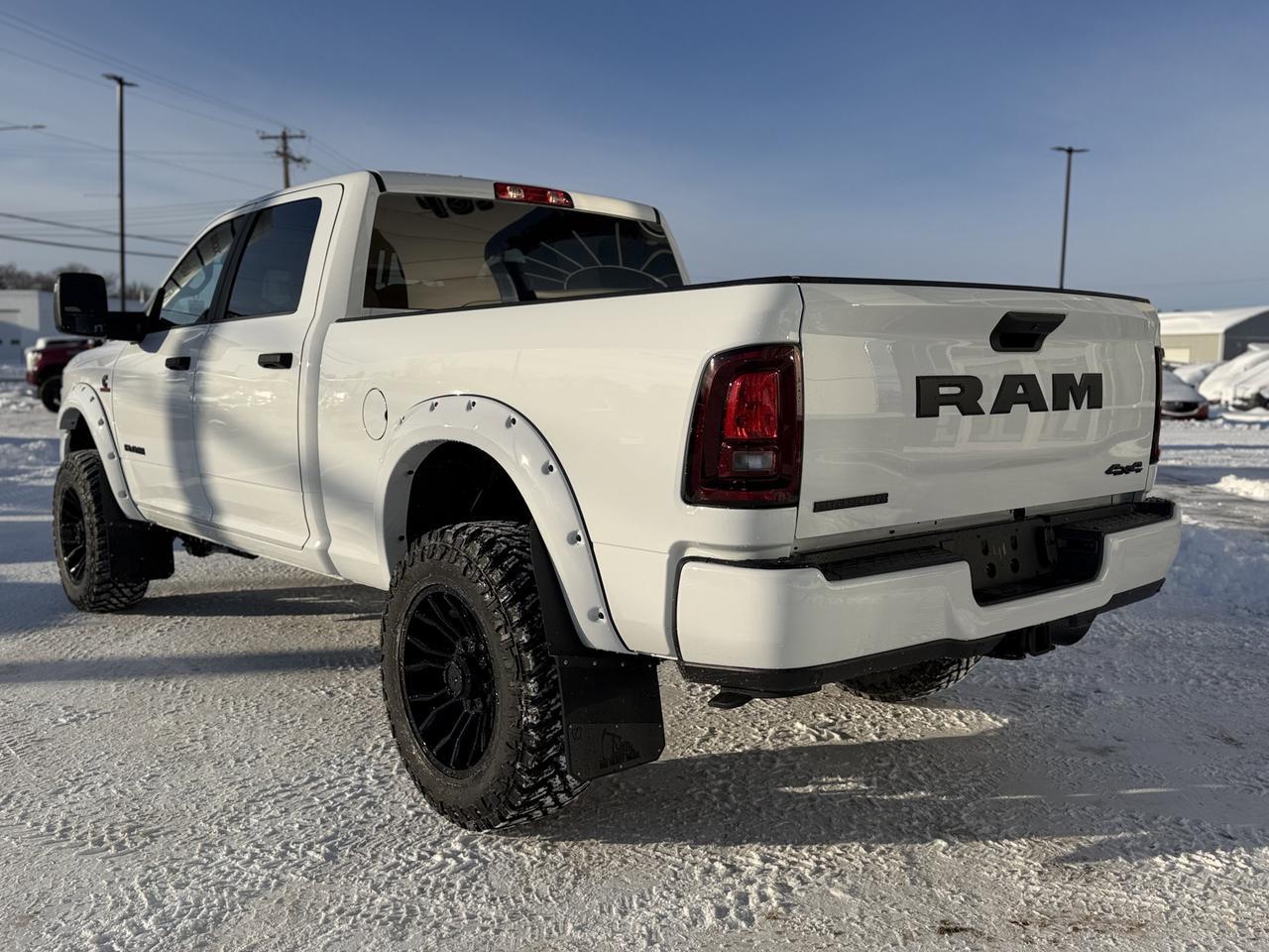 2026 Ram 2500 Big Horn Night Edition Crew Cab 4x4 | Rig Ready Ram | CASPER | Backup Camera | NAV | Remote Start Redwater AB