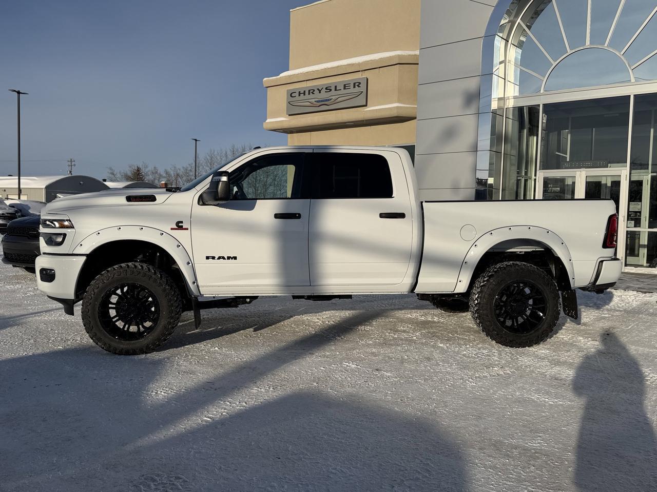 2026 Ram 2500 Big Horn Night Edition Crew Cab 4x4 | Rig Ready Ram | CASPER | Backup Camera | NAV | Remote Start Redwater AB