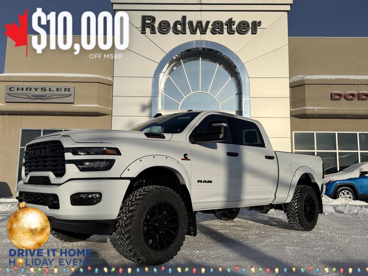 2026 Ram 2500 Big Horn Night Edition Crew Cab 4x4 | Rig Ready Ram | Cummins | Backup Camera | NAV | Remote Start