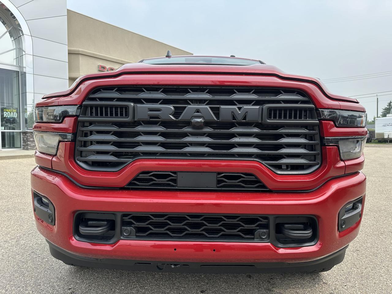 2026 Ram 2500 Black Express Crew Cab 4x4 | Black Wheels | Backup Camera | HD Cummins Turbo Diesel | Touchscreen Redwater AB