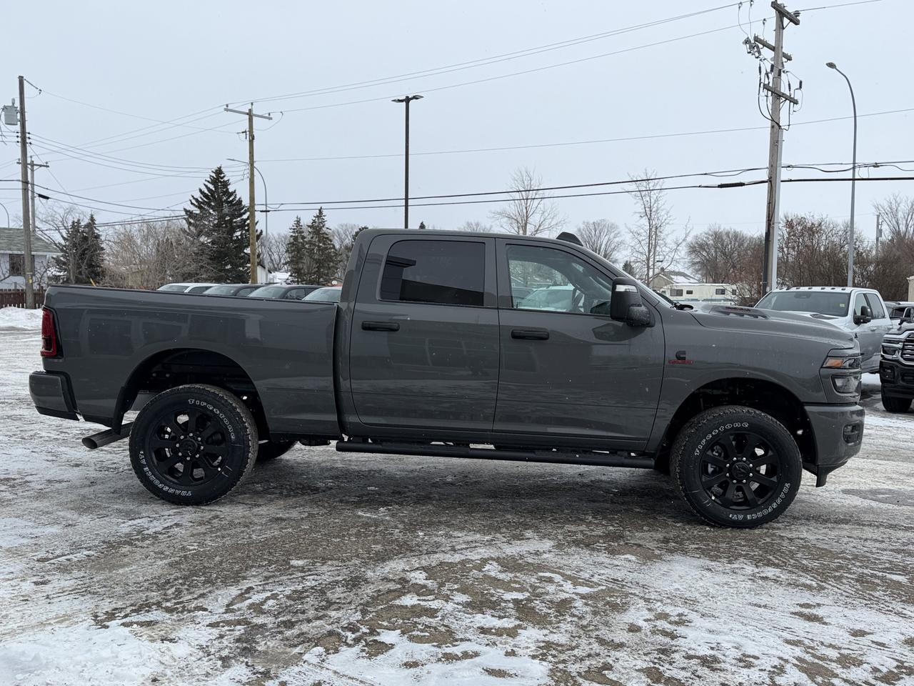 2026 Ram 2500 Black Express Crew Cab 4x4 | Cummins Diesel | NAV | Mopar Steps | Backup Camera Redwater AB