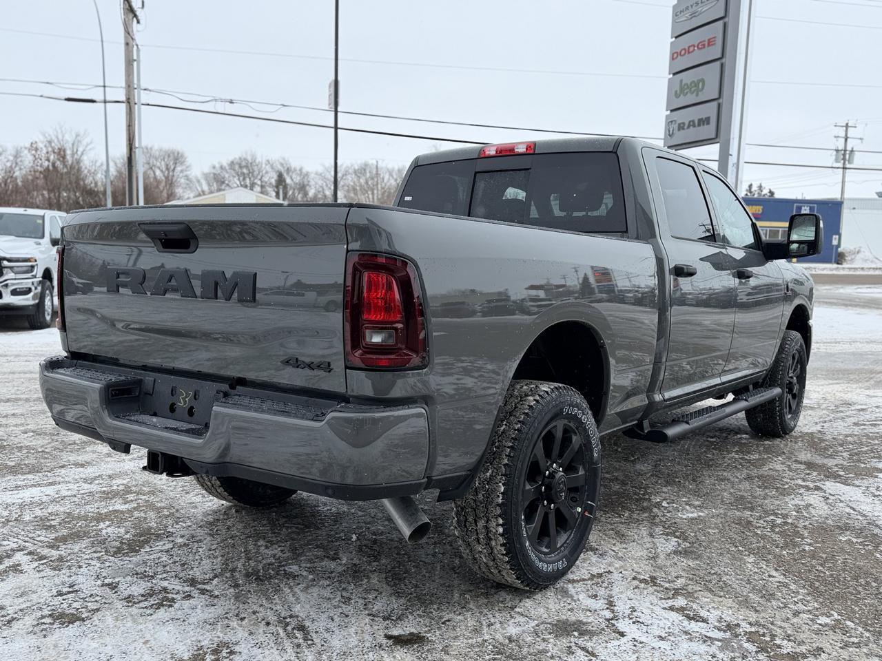 2026 Ram 2500 Black Express Crew Cab 4x4 | Cummins Diesel | NAV | Mopar Steps | Backup Camera Redwater AB