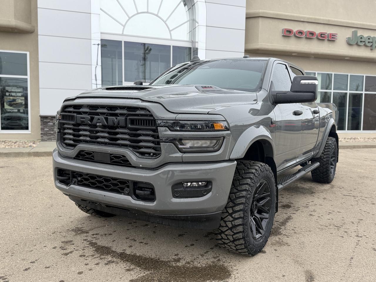 2026 Ram 2500 Black Express Crew Cab 4x4 | Rig Ready Ram | Cummins Diesel | NAV | Mopar Steps | Backup Camera Redwater AB
