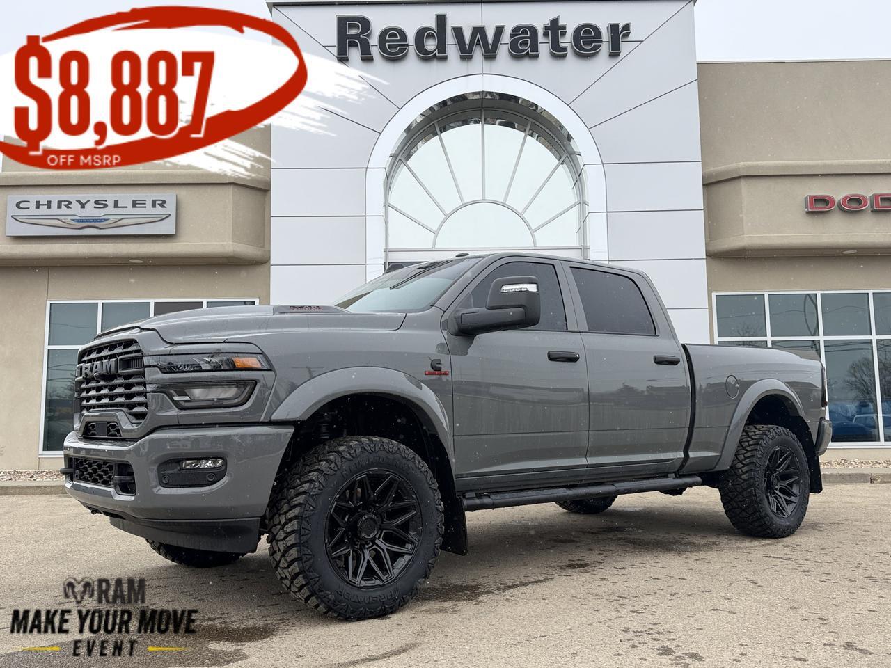 2026 Ram 2500 Black Express Crew Cab 4x4 | Rig Ready Ram | Cummins Diesel | NAV | Mopar Steps | Backup Camera