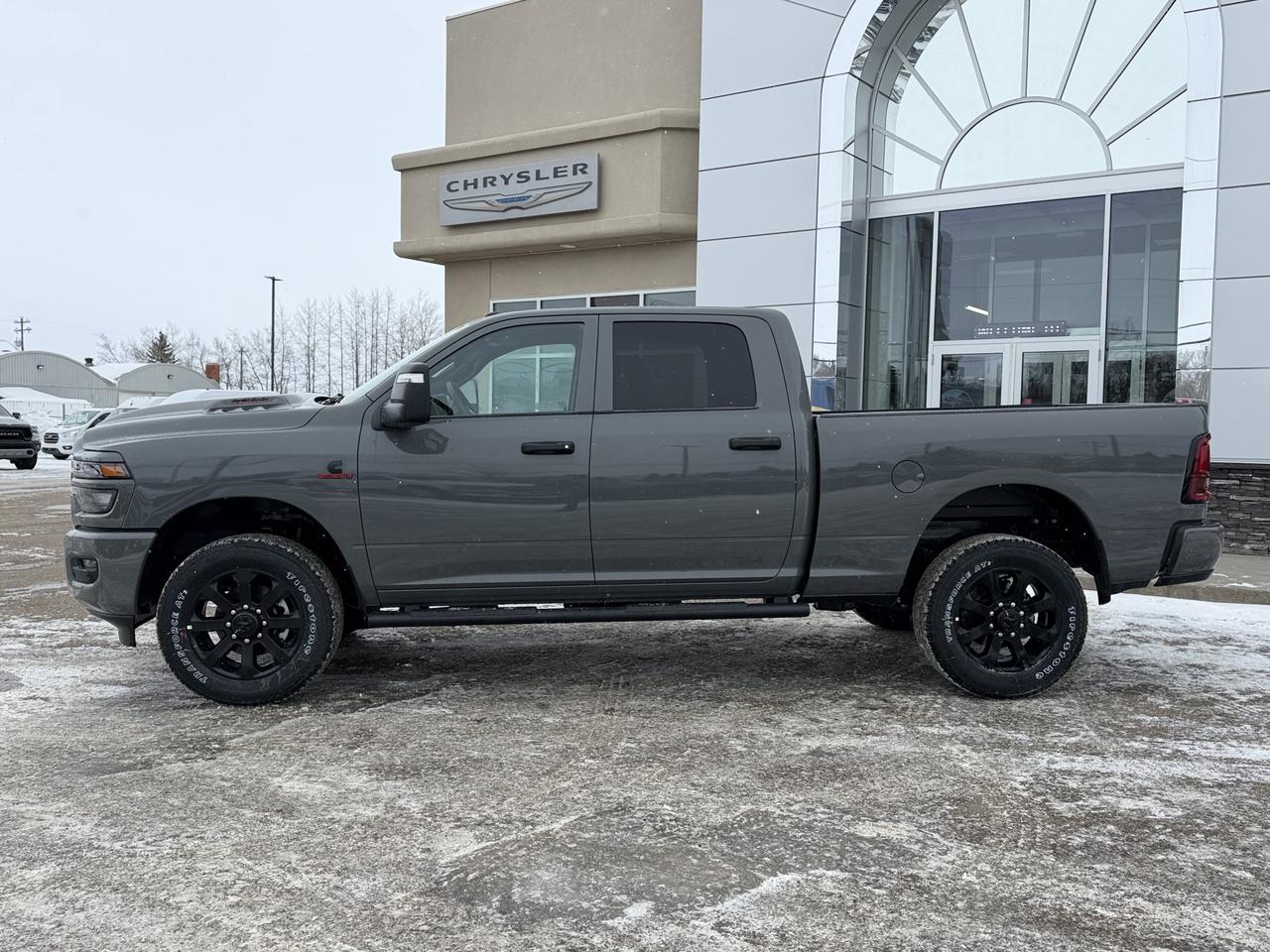2026 Ram 2500 Black Express Crew Cab 4x4 | Rig Ready Ram | Cummins Diesel | NAV | Mopar Steps | Backup Camera Redwater AB