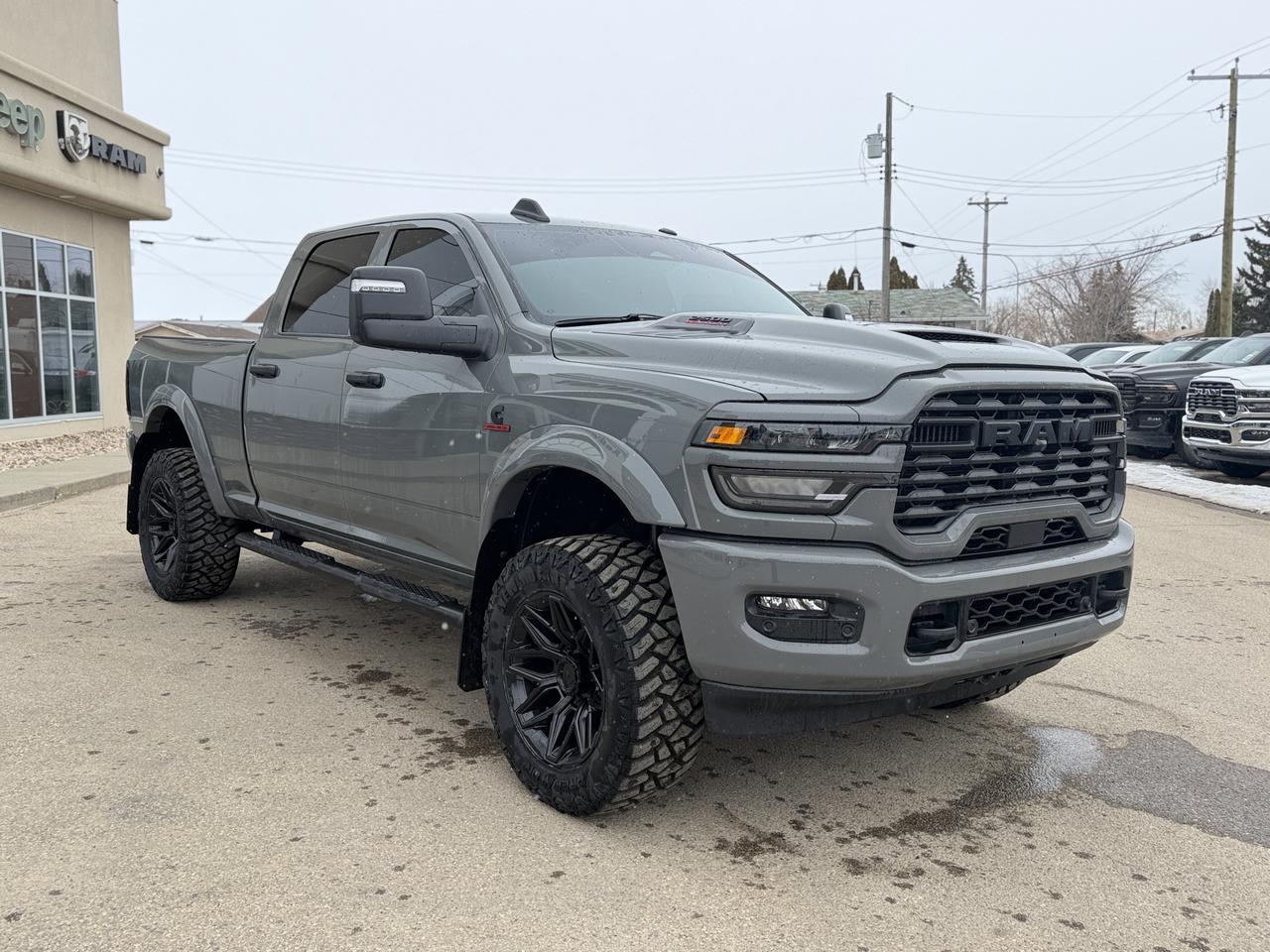 2026 Ram 2500 Black Express Crew Cab 4x4 | Rig Ready Ram | Cummins Diesel | NAV | Mopar Steps | Backup Camera Redwater AB