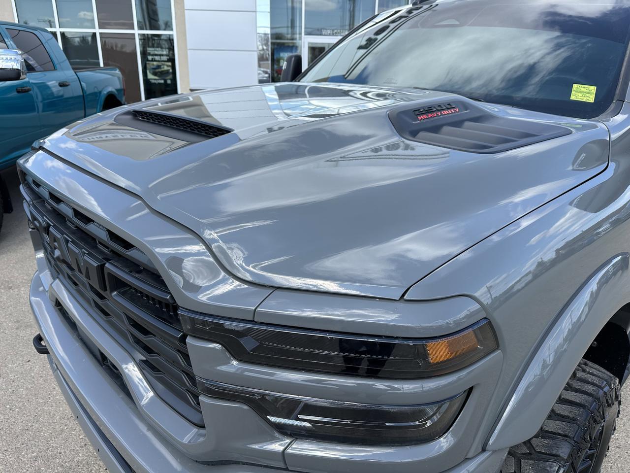 2026 Ram 2500 Black Express Crew Cab 4x4 | Rig Ready Ram | Level Kit | Fuel Wheels | Flares & Flaps | Side Steps Redwater AB