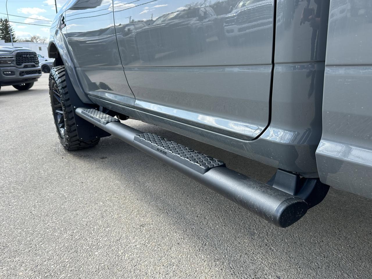 2026 Ram 2500 Black Express Crew Cab 4x4 | Rig Ready Ram | Level Kit | Fuel Wheels | Flares & Flaps | Side Steps Redwater AB