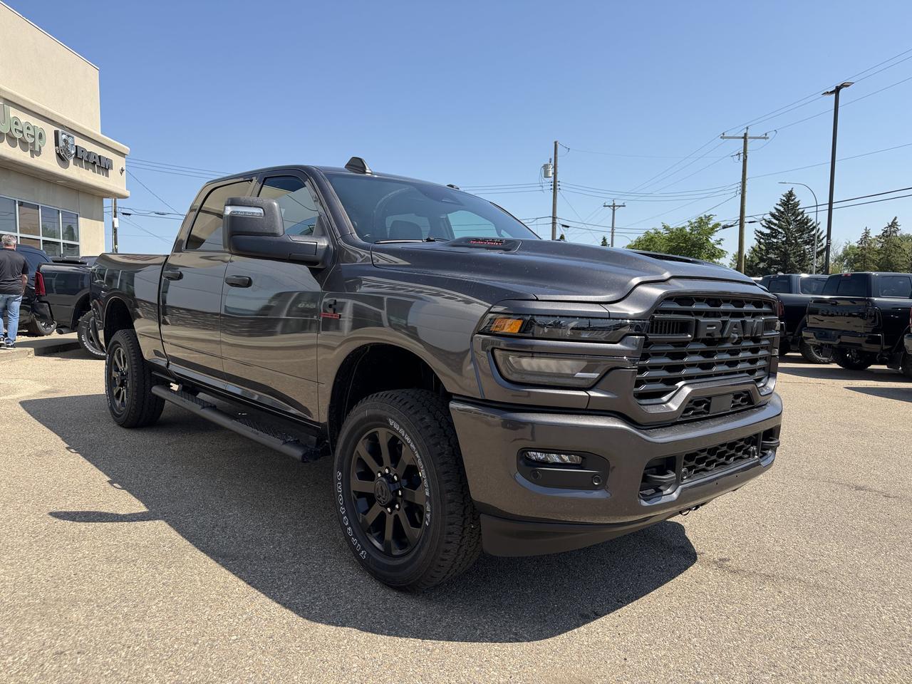 2026 Ram 2500 Black Express Crew Cab 4x4 | Rig Ready Rams | Touchscreen | Backup Camera | Trailer Tow Group Redwater AB