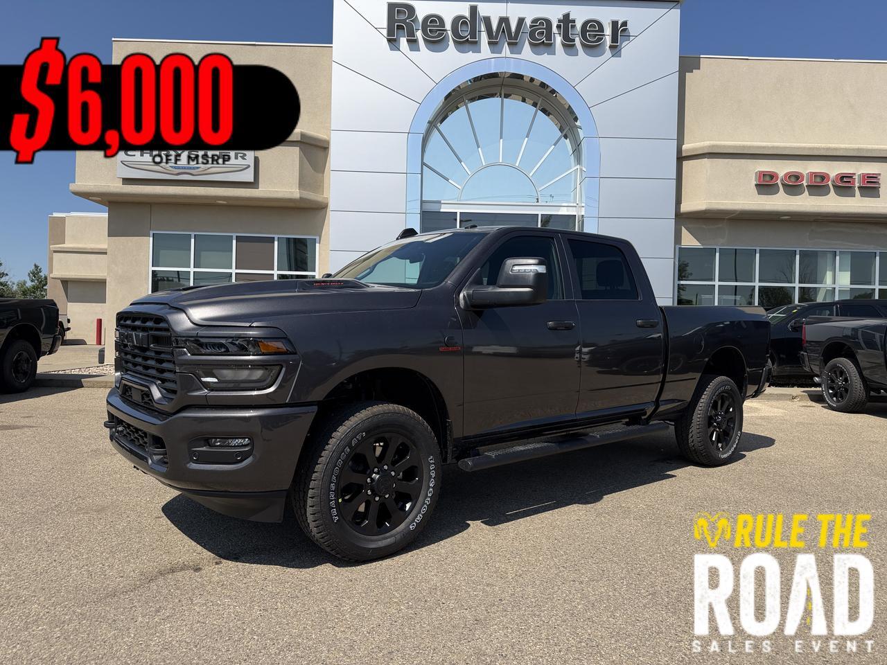2026 Ram 2500 Black Express Crew Cab 4x4 | Rig Ready Rams | Touchscreen | Backup Camera | Trailer Tow Group