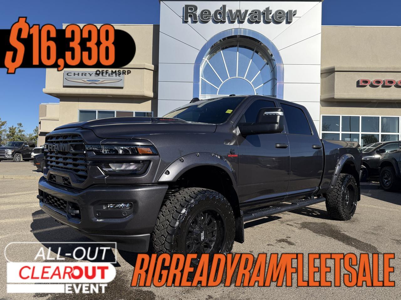 2026 Ram 2500 Black Express Crew Cab 4x4 | Rig Ready Rams | Touchscreen | Backup Camera | Trailer Tow Group
