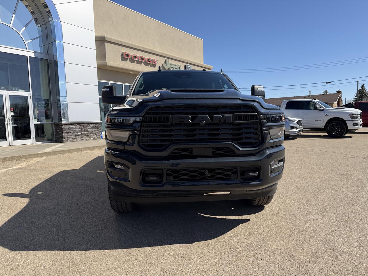 2026 Ram 2500 Black Express Crew Cab 4x4 | V8 HEMI | 12IN NAV | 20IN Black Wheels | Mopar Tubular Steps Redwater AB