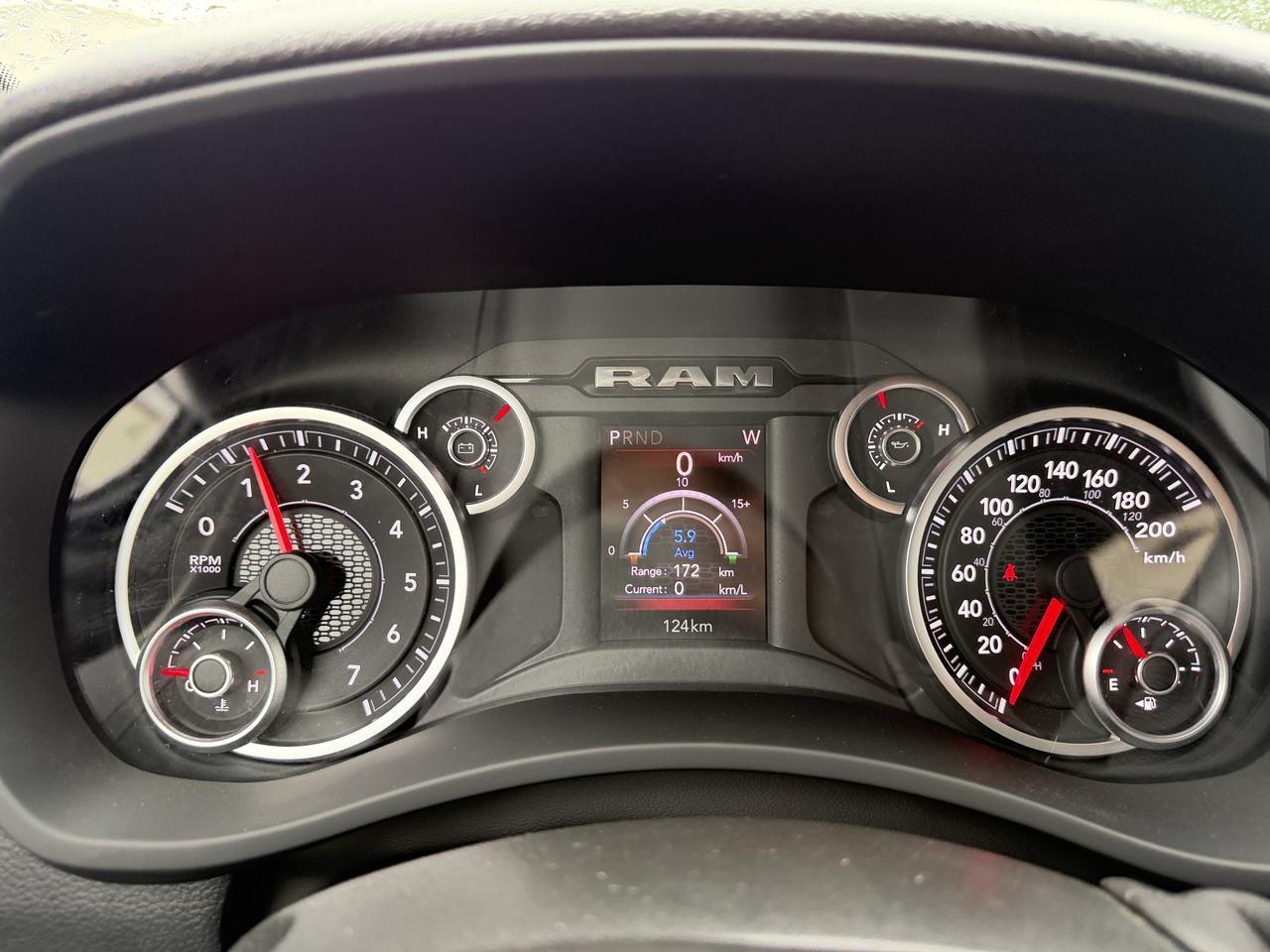 2026 Ram 2500 Black Express Crew Cab 4x4 | V8 HEMI | Black Interior | Bright White | Android Auto Apple CarPlay Redwater AB