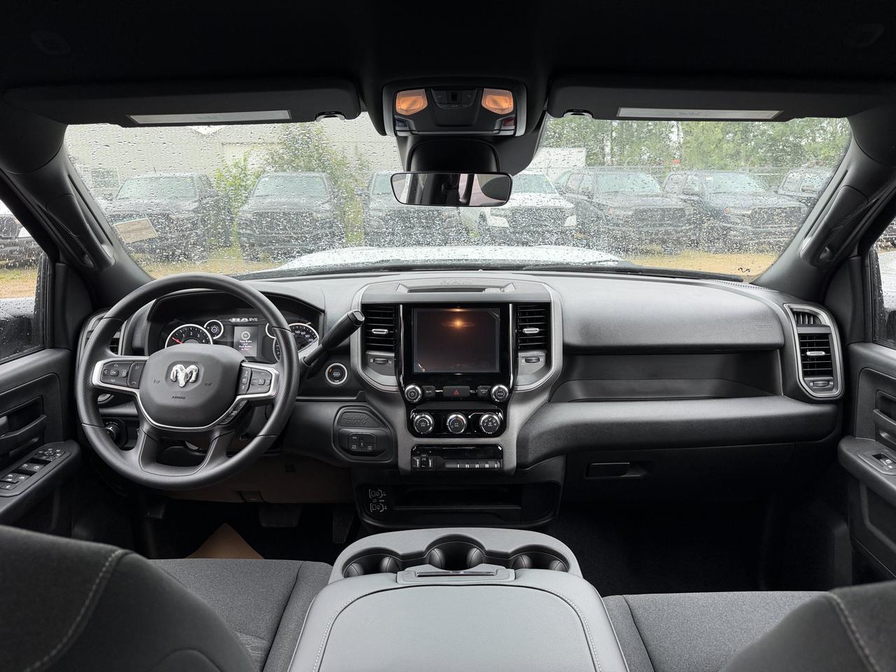 2026 Ram 2500 Black Express Crew Cab 4x4 | V8 HEMI | Black Interior | Bright White | Android Auto Apple CarPlay Redwater AB