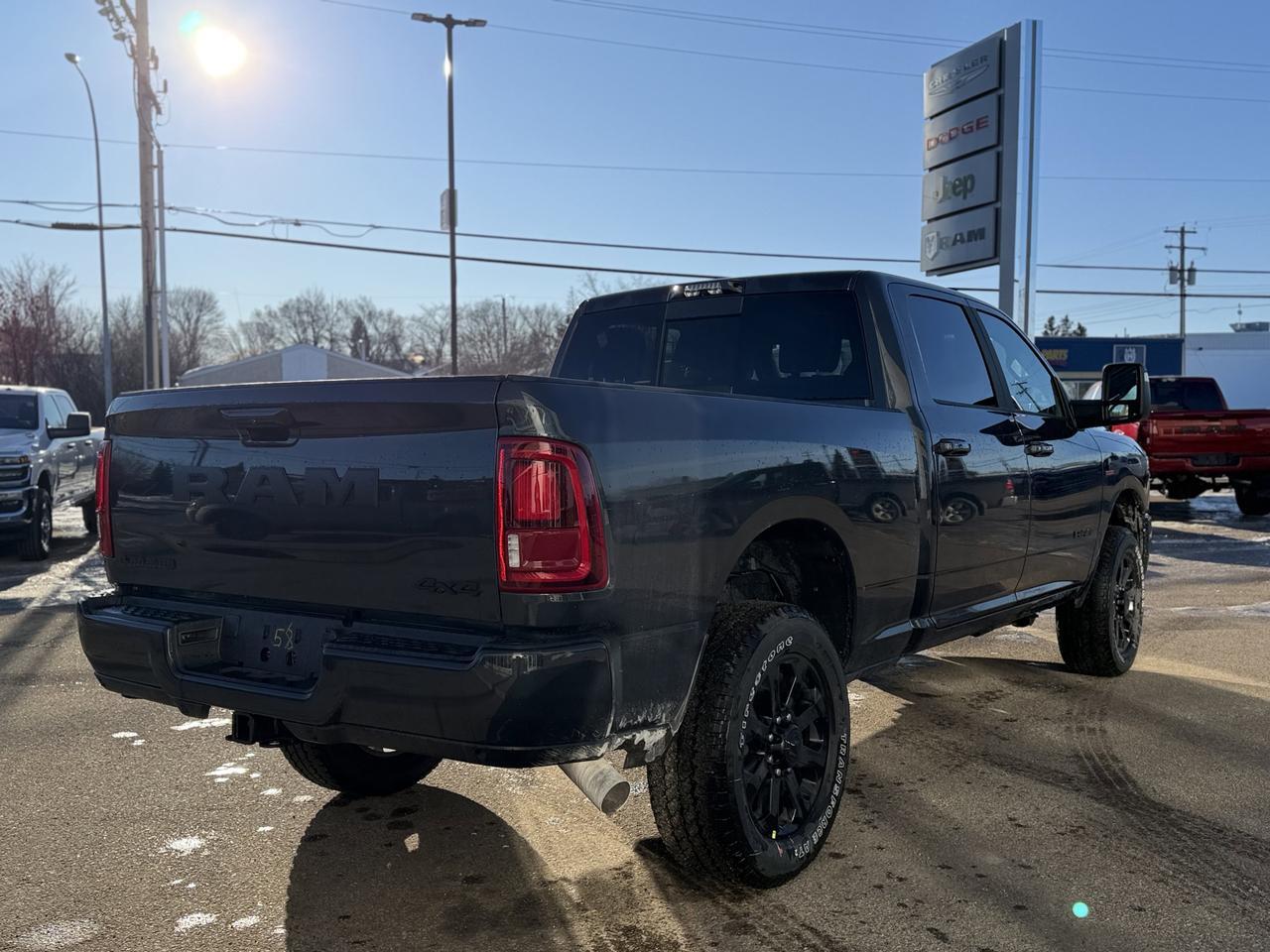 2026 Ram 2500 Laramie Crew Cab 4x4 | Cummins Diesel | Forged Blue | NAV | Heated Seats | Remote Start | Leather Redwater AB