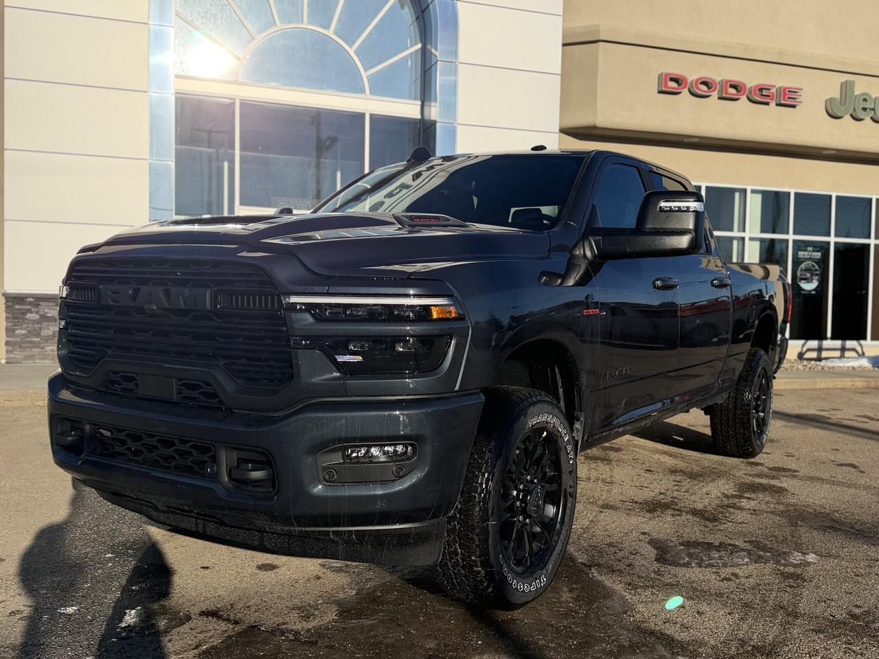 2026 Ram 2500 Laramie Crew Cab 4x4 | Cummins Diesel | Forged Blue | NAV | Heated Seats | Remote Start | Leather Redwater AB