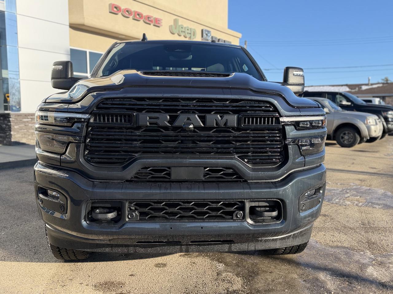 2026 Ram 2500 Laramie Crew Cab 4x4 | Cummins Diesel | Forged Blue | NAV | Heated Seats | Remote Start | Leather Redwater AB