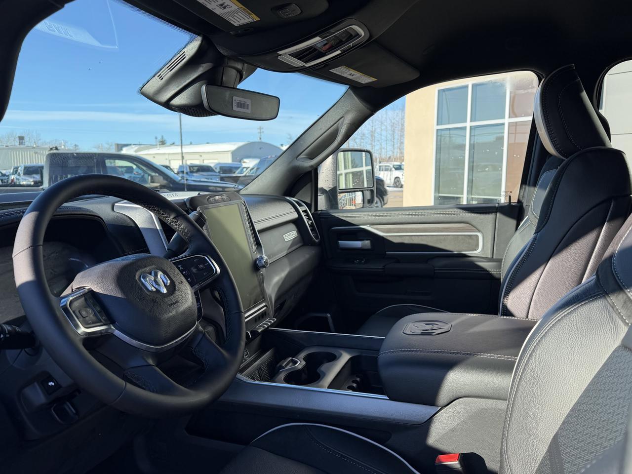 2026 Ram 2500 Laramie Crew Cab 4x4 | Cummins Diesel | Forged Blue | NAV | Heated Seats | Remote Start | Leather Redwater AB