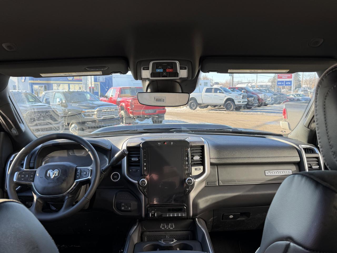 2026 Ram 2500 Laramie Crew Cab 4x4 | Cummins Diesel | Forged Blue | NAV | Heated Seats | Remote Start | Leather Redwater AB