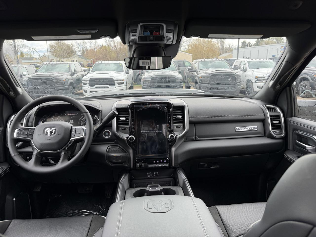2026 Ram 2500 Laramie Crew Cab 4x4 | Cummins Diesel | Night Edition | 12IN Display | NAV | Leather Heated Seats Redwater AB