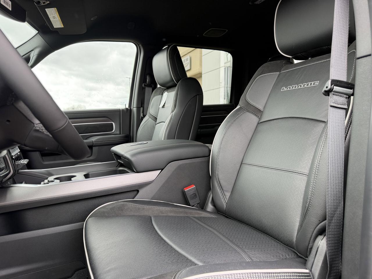 2026 Ram 2500 Laramie Crew Cab 4x4 | Cummins Diesel | Night Edition | 12IN Display | NAV | Leather Heated Seats Redwater AB