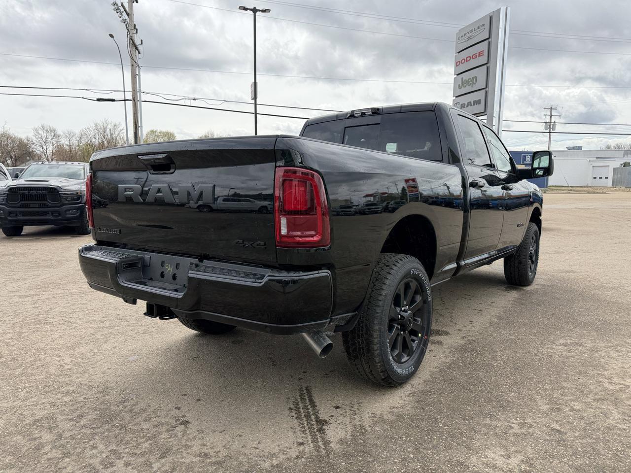 2026 Ram 2500 Laramie Crew Cab 4x4 | Cummins Diesel | Night Edition | 12IN Display | NAV | Leather Heated Seats Redwater AB