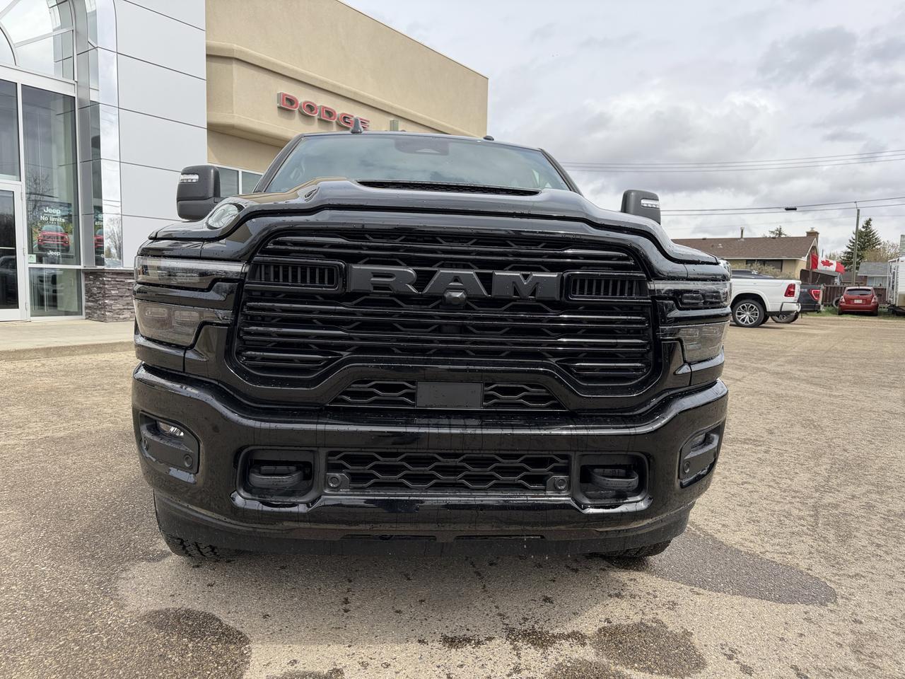 2026 Ram 2500 Laramie Crew Cab 4x4 | Cummins Diesel | Night Edition | 12IN Display | NAV | Leather Heated Seats Redwater AB